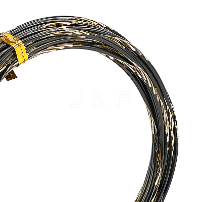 Textured Round Aluminum Craft Wire AW-BC0003-21A-1