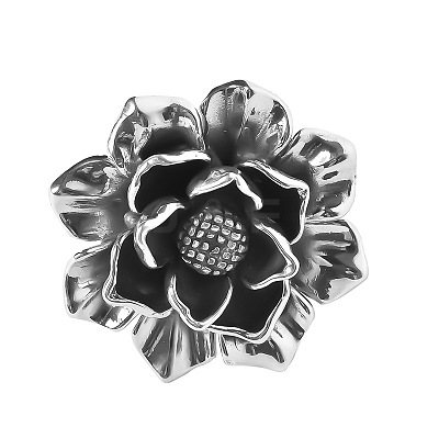 Flower Adjustabl Brass Cuff Rings FS-WGD8EDC-01-1