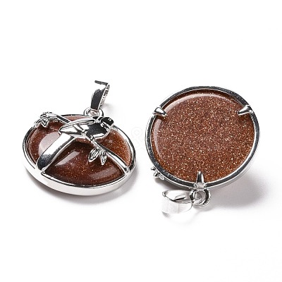 Natural & Synthetic Gemstone Pendants G-I321-03P-1