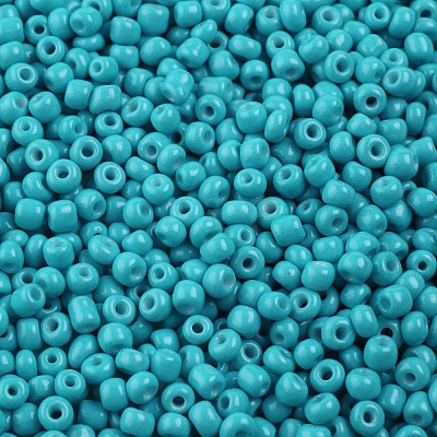 Baking Paint Glass Seed Beads SEED-US0003-4mm-K10-1