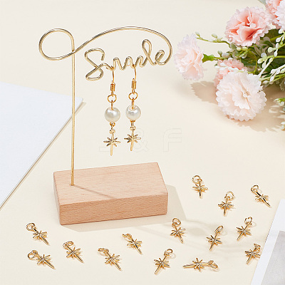 20Pcs Brass Pendants KK-GO0001-01-1
