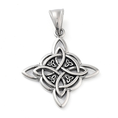 304 Stainless Steel Pendants STAS-R225-11AS-1