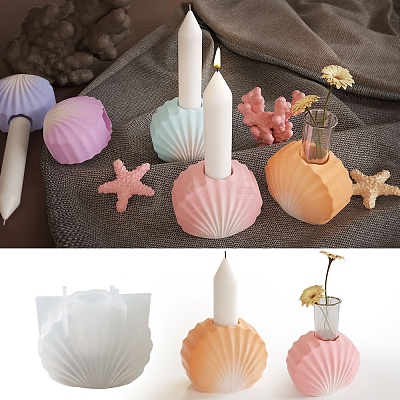 DIY Candle Silicone Molds DIY-B076-05-1