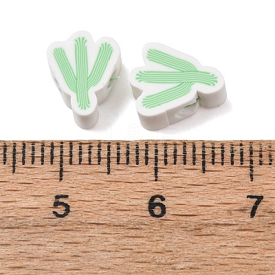 Handmade Polymer Clay Beads CLAY-P006-05-1