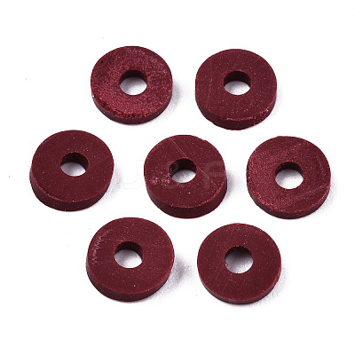 Handmade Polymer Clay Beads CLAY-Q251-4.0mm-103-1