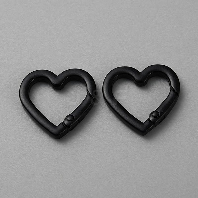 Zinc Alloy Spring Gate Rings AJEW-WH0471-106K-1