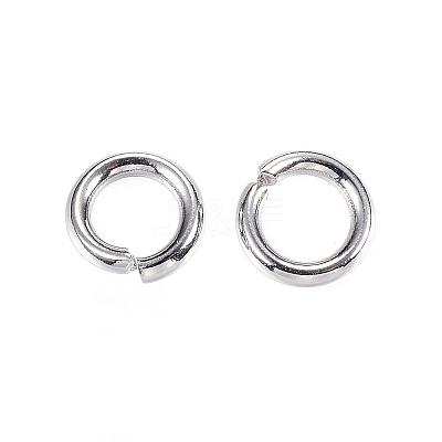 Tarnish Resistant 304 Stainless Steel Open Jump Rings STAS-D448-100P-6mm-1