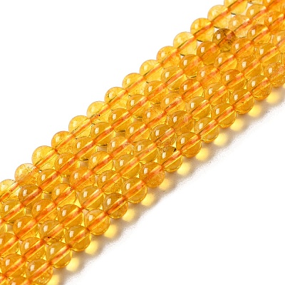Natural Quartz Crystal Beads Strands G-C076-4mm-6-1
