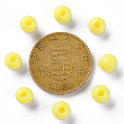 Opaque Acrylic Beads MACR-S370-C6mm-A10-1