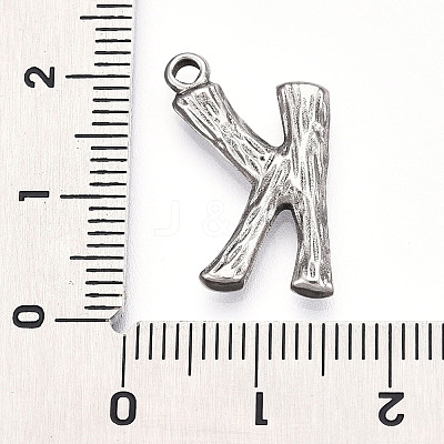 304 Stainless Steel Pendants STAS-N117-01P-K-1
