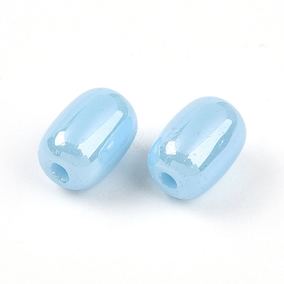 Opaque Glass Beads GLAA-Z012-01J-1