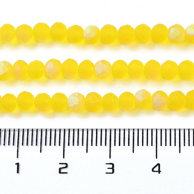 Transparent Glass Beads Strands X1-EGLA-A034-T4mm-MB17-1