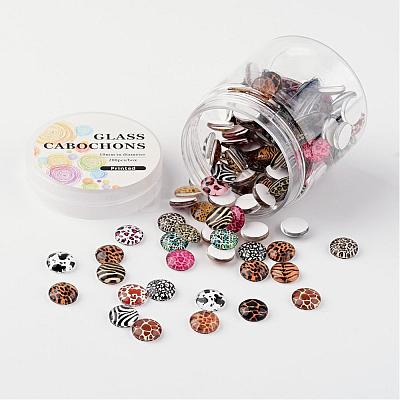 Glass Cabochons GGLA-JP0001-10-1