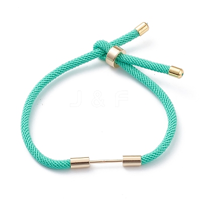 Braided Nylon Cord Bracelet Making MAK-A017-D01-09G-1