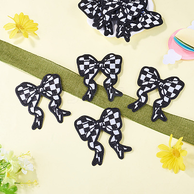 8Pcs Polyester Clothing Patches DIY-TA0015-30A-1