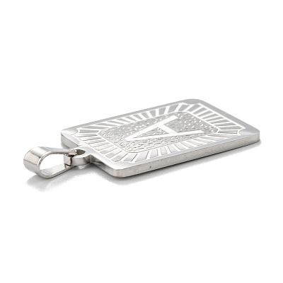 Non-Tarnish 304 Stainless Steel Pendants STAS-K216-48A-P-1