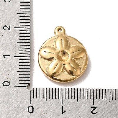 304 Stainless Steel Pendant Rhinestone Settings STAS-L022-237G-1