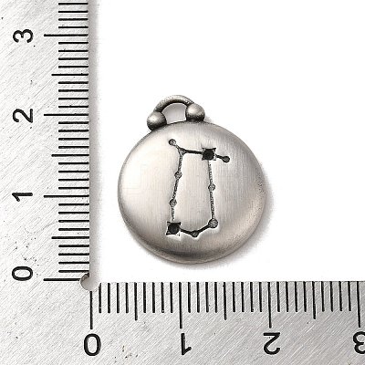 304 Stainless Steel Pendants STAS-L022-306AS-03-1