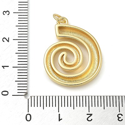 Rack Plating Brass Pendants KK-K392-30G-1