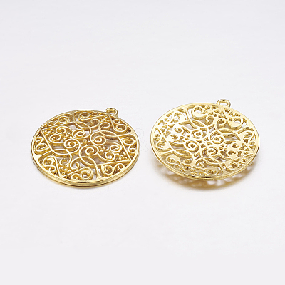 Alloy Pendants PALLOY-ZN33091-G-FF-1