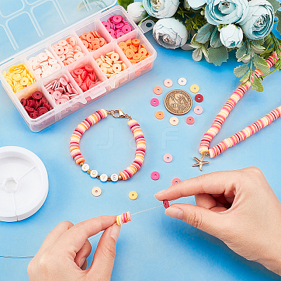 Handmade Polymer Clay Beads CLAY-PH0001-31E-03-1