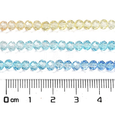 Transparent Painted Glass Beads Strands LS-DGLA-A034-T3mm-A13-1