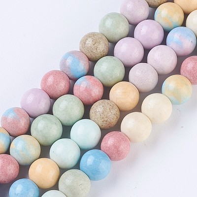 Natural Gemstone Imitation Rainbow Alashan Agate Strands G-O183-05B-1-1
