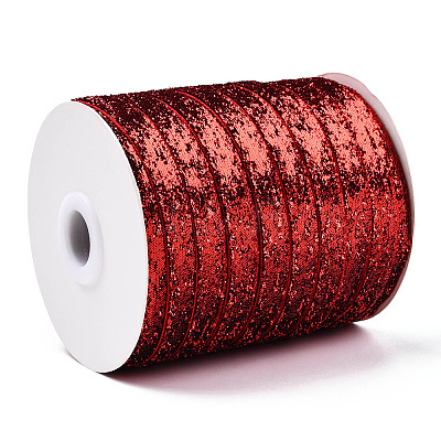Glitter Sparkle Ribbon SRIB-T002-01B-16-1