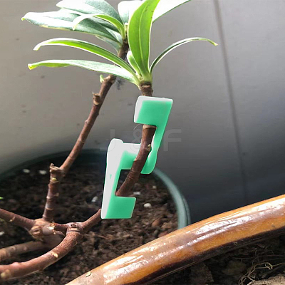 10Pcs Plastic Plant Bender Training Clips AJEW-LP0002-05-1