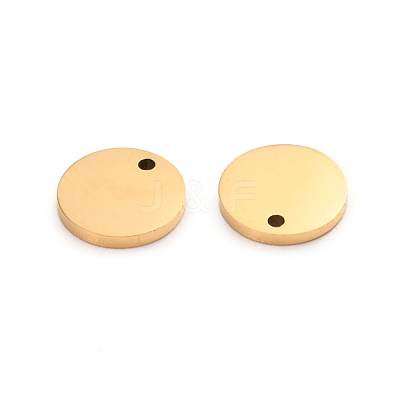 Ion Plating(IP) 304 Stainless Steel Charms STAS-I141-03D-G-1