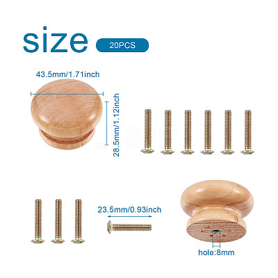 Schima Wood Drawer Handle SW-TAC0001-08-1