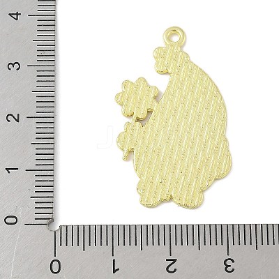 Bees Theme Alloy Enamel Pandants FIND-M083-06F-G-1