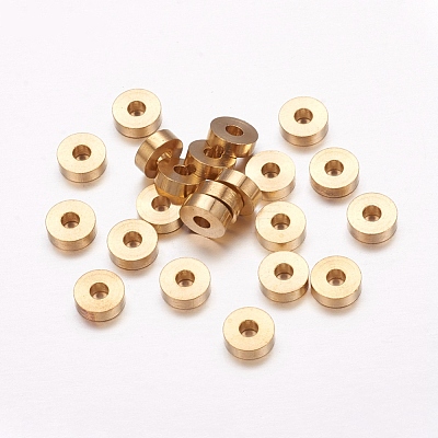 Brass Spacer Beads KK-EC859-1C-1