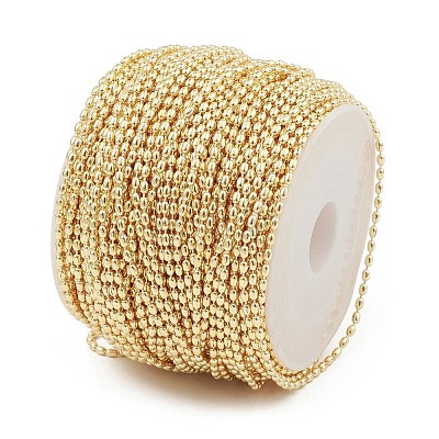 Brass Oval Ball Chains CHC-M025-60G-1