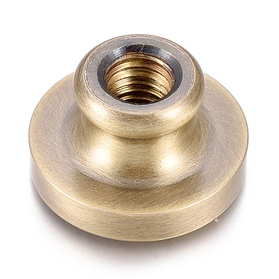 Blank Wax Seal Brass Stamp Head AJEW-K027-01AB-1