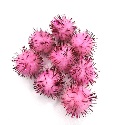 Handmade DIY Doll Craft Pom Pom Yarn Pom Pom Balls FABR-PW0001-106C-02-1