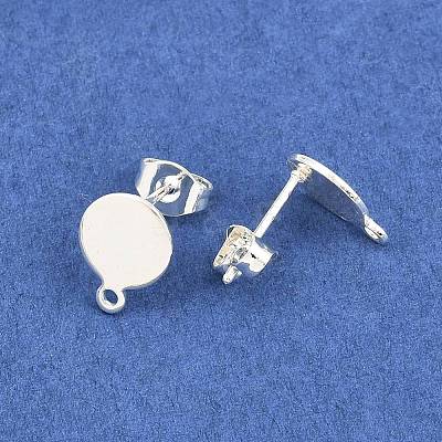 304 Stainless Steel Stud Earring Findings STAS-K184-02-01S-1