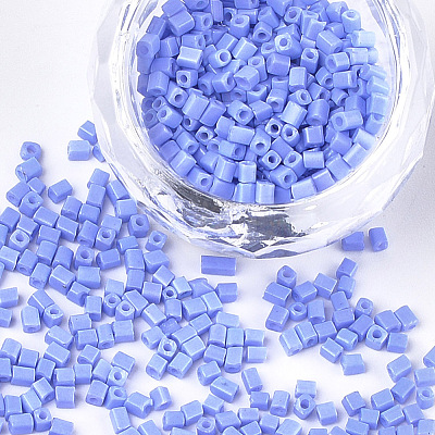Baking Paint Glass Beads SEED-S023-11B-12-1