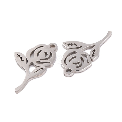 Non-Tarnish 5Pcs 201 Stainless Steel Pendants LS-STAS-M056-06P-1
