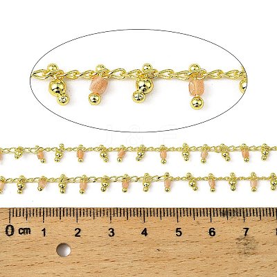 Handmade Brass Cube Link Chains CHC-L053-10G-02-1