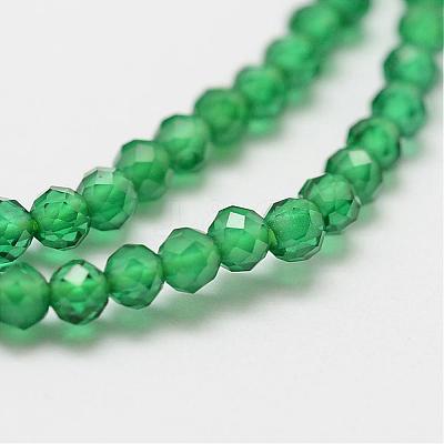 Synthetic Gemstone Strands G-P270-2mm-26-1
