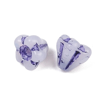 Czech Pressed Glass Beads GLAA-I061-11-1