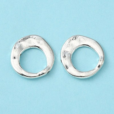 Antique Silver Tone Tibetan Style Alloy Pendants X-LF10246Y-1