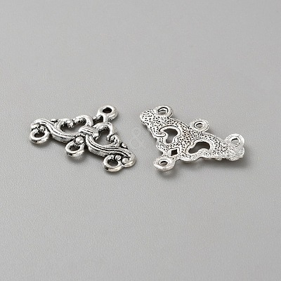100Pcs Tibetan Style Alloy Chandelier Component Links FIND-WH0431-31G-1