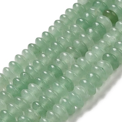 Natural Green Aventurine Beads Strands G-Z030-A06-01-1