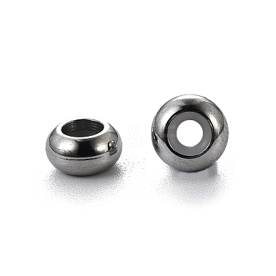304 Stainless Steel Beads STAS-S103-18A-P-1