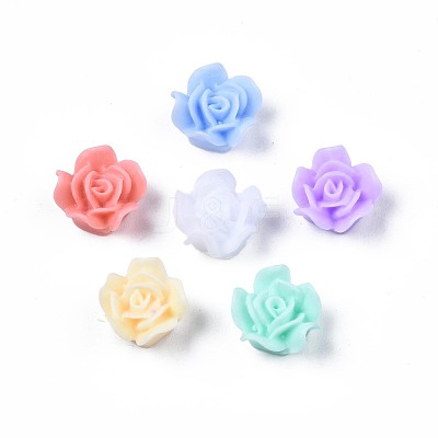 Opaque Resin Cabochons CRES-S307-023-1