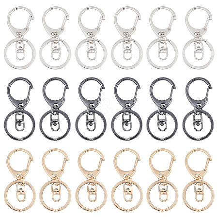 Alloy Keychain Clasp Findings KEYC-OC0001-002-1