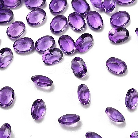 Faceted Natural Amethyst Cabochons G-I295-05C-16B-01-1