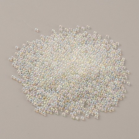 Glass Beads GLAA-WH0030-12A-1